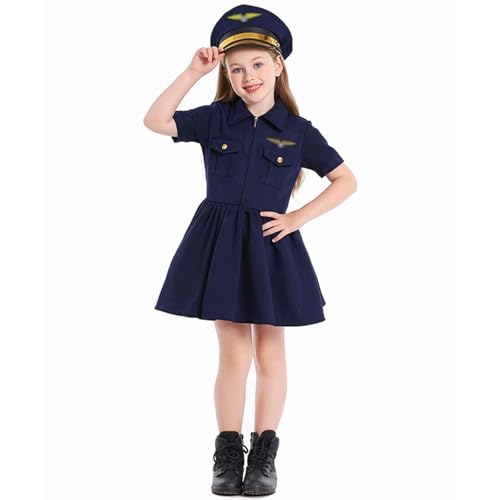 Generisch Polizei Kostüm Kinder, Polizei Costume Mädchen Polizistin Officer Dress Set For Kinder Karneval Faschingskostüme Halloween Flight Polizist Costume Polizeikostüm 2Pc-5Pc Generisch Polizei Kostüm Kinder, Polizei Costume Mädchen Polizistin Officer Dress Set For Kinder Karneval Faschingskostüme Halloween Flight Polizist Costume Polizeikostüm 2Pc-5Pc von Generisch