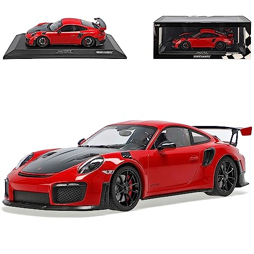 Generisch Porsch. 911 991 II GT2 RS Coupe Rot Schwarze Felgen Modell 2011-2019 Version Ab 2015 limitiert 504 Stück 1/18 Minichamps Modell Auto Generisch Porsch. 911 991 II GT2 RS Coupe Rot Schwarze Felgen Modell 2011-2019 Version Ab 2015 limitiert 504 Stück 1/18 Minichamps Modell Auto von Generisch
