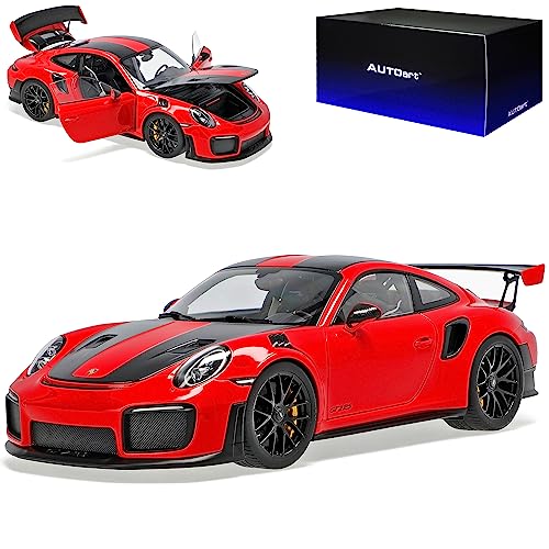 Generisch Porsch. 911 991 II GT2RS Coupe Rot mit Schwarz Weissach Package Modell 2011-2019 Version Ab Facelift 2015 78173 1/18 AutoArt Modell Auto Generisch Porsch. 911 991 II GT2RS Coupe Rot mit Schwarz Weissach Package Modell 2011-2019 Version Ab Facelift 2015 78173 1/18 AutoArt Modell Auto von Generisch