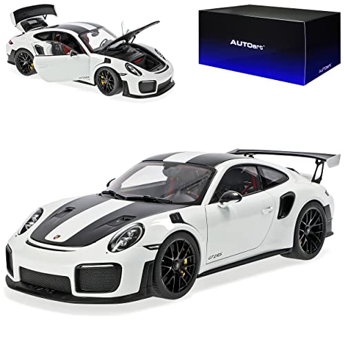 Generisch Porsch. 911 991 II GT2RS Coupe Weiss mit Schwarz Weissach Package Modell 2011-2019 Version Ab Facelift 2015 78171 1/18 AutoArt Modell Auto Generisch Porsch. 911 991 II GT2RS Coupe Weiss mit Schwarz Weissach Package Modell 2011-2019 Version Ab Facelift 2015 78171 1/18 AutoArt Modell Auto von Generisch