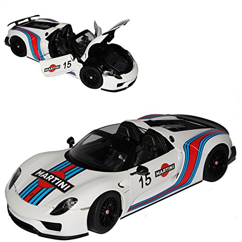 Generisch Porsch. 918 Spyder 2013 Weissach Package Martini Racing Weiss 77927 1/18 AutoArt Modell Auto Generisch Porsch. 918 Spyder 2013 Weissach Package Martini Racing Weiss 77927 1/18 AutoArt Modell Auto von Generisch