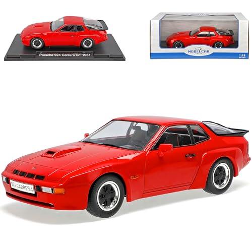 Generisch Porsch. 924 Carrera GT Coupe Rot mit Felgen in Schwarz 1976-1988 1/18 Model Car Group Modell Auto Generisch Porsch. 924 Carrera GT Coupe Rot mit Felgen in Schwarz 1976-1988 1/18 Model Car Group Modell Auto von Generisch