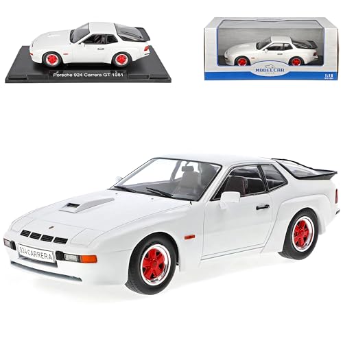 Generisch Porsch. 924 Carrera GT Coupe Weiss mit Felgen in Rot 1976-1988 1/18 Model Car Group Modell Auto Generisch Porsch. 924 Carrera GT Coupe Weiss mit Felgen in Rot 1976-1988 1/18 Model Car Group Modell Auto von Generisch