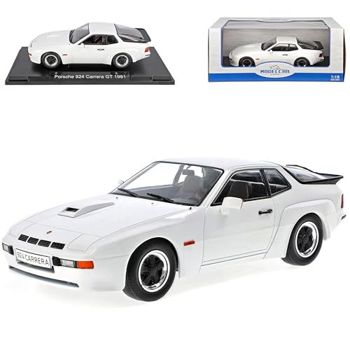 Generisch Porsch. 924 Carrera GT Coupe Weiss mit Felgen in Schwarz 1976-1988 1/18 Model Car Group Modell Auto Generisch Porsch. 924 Carrera GT Coupe Weiss mit Felgen in Schwarz 1976-1988 1/18 Model Car Group Modell Auto von Generisch