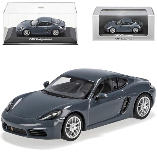 Generisch Porsche 718 Cayman Grau Coupe Ab 2016 1/43 Minichamps Modell Auto von Generisch