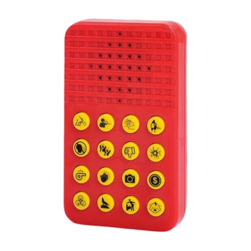 Generisch Prank Noise Maker - 16 Komische Töne Novelty-Soundmaschine - tragbarer Streich Spielzeug für Unterricht Versammlung Camping Zuhause Arbeitsplatz Reise Picknick Kinderfest von Generisch