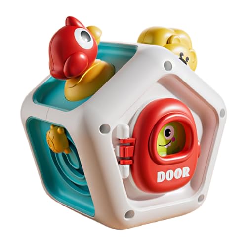 Generisch Preschool Ball Toys, Sensory Busy Cube, Travel Educational Early Learning Activities for Kids Aged 6 Month + Girls and Boys, 3.94x3.15x3.94 Inches, Multicolor Generisch Preschool Ball Toys, Sensory Busy Cube, Travel Educational Early Learning Activities for Kids Aged 6 Month + Girls and Boys, 3.94x3.15x3.94 Inches, Multicolor von Generisch