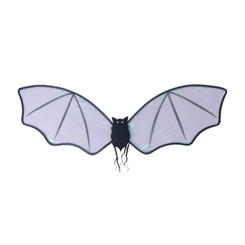 Generisch Puppen Kleider Neu Bat Win. gs Cosplay Halloween Party Tanz Requisiten Kinder Leistung Erwachsene Puppen Kleider (White, 25x42x3cm) von Generisch