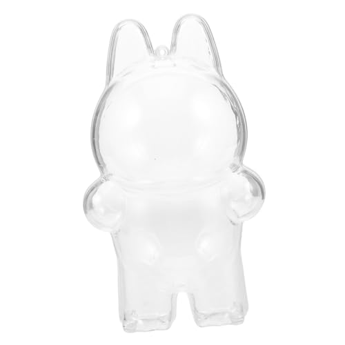 Generisch Puppen-schutzhülle Schutzhülle Für Die Puppe Figurenanzeige Anzeigekoffer Für Sammlerstücke Tragbare Aufbewahrungsbox Für Puppen Bastelkoffer Puppenanzeige Transparent Acryl von Generisch