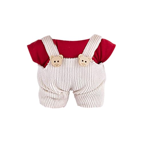 Generisch Puppenbett Doppelstockbett Fashion Doll Kleidung Outfit Set Hochwertiges Kostüm Anziehzubehör für 12 Puppen Weiches Material Handgemachtes Design Häuser (C, 17CM) von Generisch