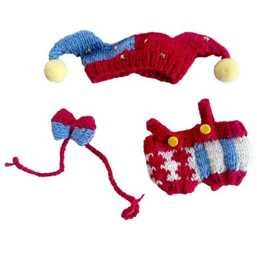 Generisch Puppenhaus Beleuchtung Modepuppenkleidungs-Outfit für 17 cm große Puppen, weiche Spielkleidung Stoff, süßes Anziehkostüm, Zubehör für Kinder Mädchen, Rollenspiele für drinnen (Red, 16X6cm) Generisch Puppenhaus Beleuchtung Modepuppenkleidungs-Outfit für 17 cm große Puppen, weiche Spielkleidung Stoff, süßes Anziehkostüm, Zubehör für Kinder Mädchen, Rollenspiele für drinnen (Red, 16X6cm) von Generisch