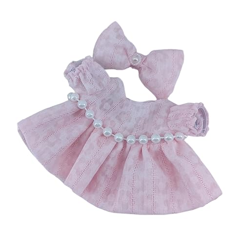 Generisch Puppenhaus Beleuchtung Puppenzubehör-Kleidung: 17 cm große Puppe trägt einen Rock im Designstil Puppenkleidung 43 cm Mädchen (17cm) von Generisch