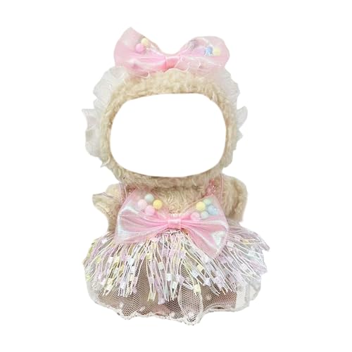 Generisch Puppenwagen Holz Interessante Puppenzubehör-Kleidung: Eine 17 cm große Puppe trägt einen Rock im Designstil Puppenbett Mit Schrank (A, 17cm) von Generisch