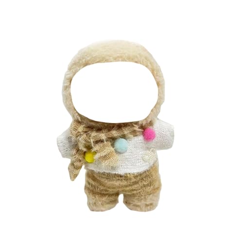 Generisch Puppenwagen Holz Interessante Puppenzubehör-Kleidung: Eine 17 cm große Puppe trägt einen Rock im Designstil Puppenbett Mit Schrank (B, 17cm) von Generisch