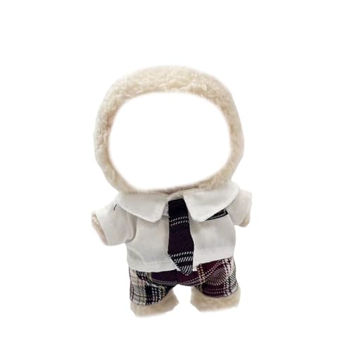 Generisch Puppenwagen Holz Interessante Puppenzubehör-Kleidung: Eine 17 cm große Puppe trägt einen Rock im Designstil Puppenbett Mit Schrank (G, 17cm) von Generisch