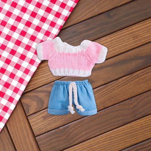 Generisch Puppenzubehör 36 cm Anhängerkleidung, modisches trendiges Mart-Puppenkleidungszubehör (Kleidung für die Puppe Nicht im Lieferumfang enthalten) Puppenbett 43 cm Puppe (B, A) von Generisch