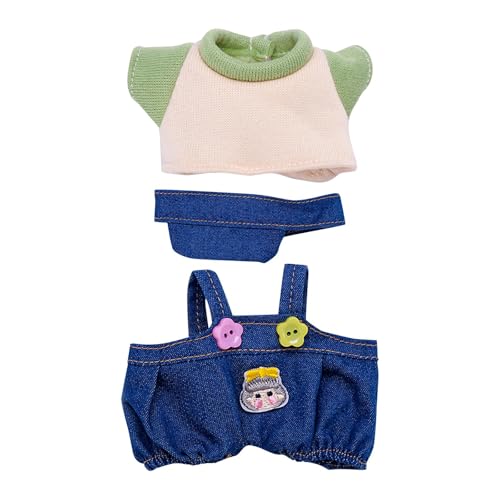 Generisch Puppenzubehör 36 cm Modepuppen-Kleidungsset, weiches Stoffkostüm-Zubehör für Puppen, Indoor- Outdoor-Spiel, so tun, als ob sie Sich verkleiden Puppenwagen Buggy (A, A) von Generisch