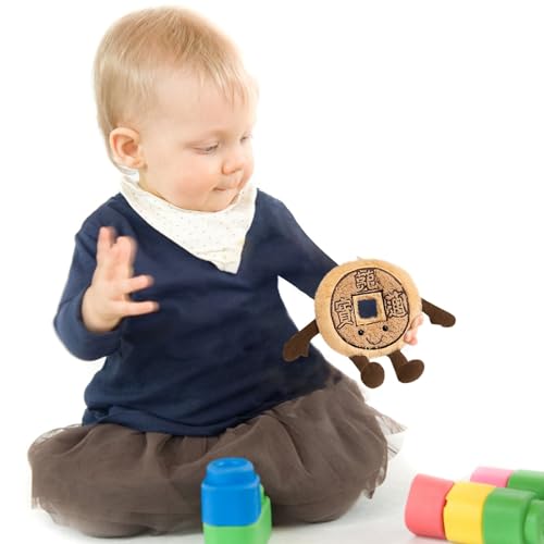 Generisch Puppenzubehör 36 cm Oy Doll Game Merchandise Weiches Kuscheltier für Kinder & Sammler Puppenbett Mit Schrank (Khaki, 15cm) von Generisch