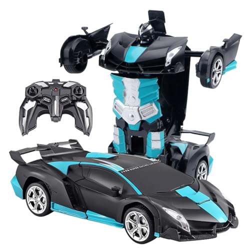 Generisch RC-Auto-Roboter, Transformierendes Fahrzeugspielzeug, Rotierendes RC-Roboterauto, Eingebaute Musik Und, 360 Grad Rotierende, 16x13,5 X 19 cm Für Kinder Girls Innenhome School Hint Generisch RC-Auto-Roboter, Transformierendes Fahrzeugspielzeug, Rotierendes RC-Roboterauto, Eingebaute Musik Und, 360 Grad Rotierende, 16x13,5 X 19 cm Für Kinder Girls Innenhome School Hint von Generisch