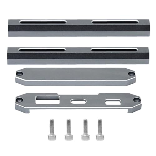 Generisch RC -Auto -Sender -Klammer | Batterieschutzhalter | Aluminiumlegierung Klammer für flyskyy NB4 Pro | RC -Auto -Sender -Empfängerzubehör Upgrade -Teile kompatibel mit flyskyy Noble NB4 von Generisch