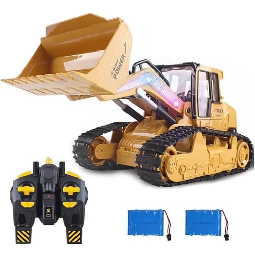 Generisch RC Loader Construction Truck 14.5" Remote Control Bulldozer Crawler mit Lichtern 2.4G 9 Kanal RC Frontlader mit Lichtern und Soundeffekten Generisch RC Loader Construction Truck 14.5" Remote Control Bulldozer Crawler mit Lichtern 2.4G 9 Kanal RC Frontlader mit Lichtern und Soundeffekten von Generisch