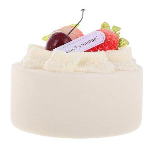 Generisch Realistisches Fake Cake Modell für Geburtstagsdekoration Kunstkuchen für Schaufenster Süßigkeiten und Fotografie Zubehör Kirsch Design Generisch Realistisches Fake Cake Modell für Geburtstagsdekoration Kunstkuchen für Schaufenster Süßigkeiten und Fotografie Zubehör Kirsch Design von Generisch