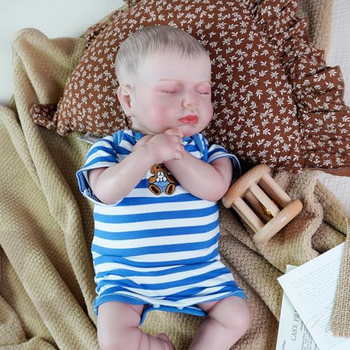 Generisch Reborn Baby Puppe ab 3 Jahre – 18 Zoll Mädchenpuppe mit weichem Körper – Fördert Einfühlungsvermögen & Verantwortung Generisch Reborn Baby Puppe ab 3 Jahre – 18 Zoll Mädchenpuppe mit weichem Körper – Fördert Einfühlungsvermögen & Verantwortung von Generisch