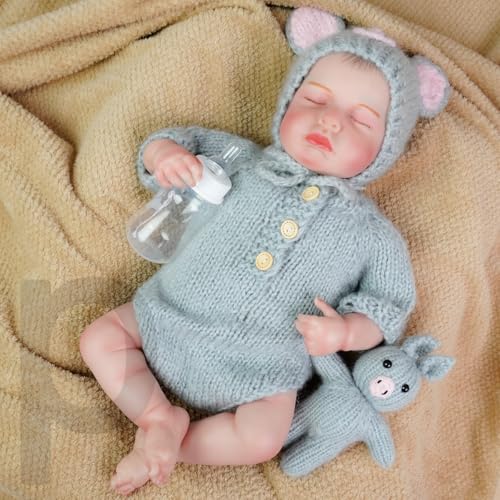 Generisch Reborn Babypuppe 18 Zoll – Wie EIN echtes Baby mit weichem Körper & Zubehör – Zum Kuscheln, Pflegen & Liebhaben Generisch Reborn Babypuppe 18 Zoll – Wie EIN echtes Baby mit weichem Körper & Zubehör – Zum Kuscheln, Pflegen & Liebhaben von Generisch