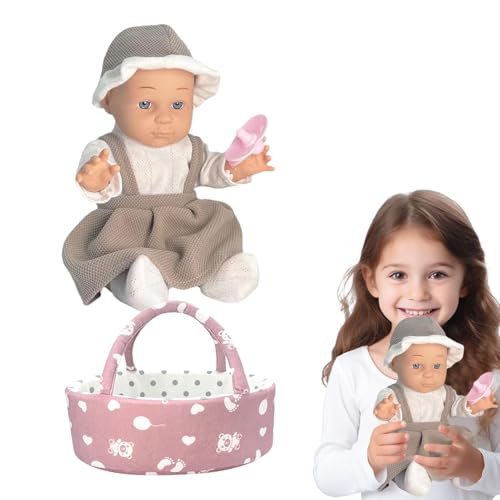 Generisch Reborn Doll for Kids, Simulated Toddler Dolls Toy Set, Safe and Odorless Fake Reborn Doll, Realistic Baby Doll for Children’s Day, Holiday, Christmas, Package Size: 34x22x13cm Generisch Reborn Doll for Kids, Simulated Toddler Dolls Toy Set, Safe and Odorless Fake Reborn Doll, Realistic Baby Doll for Children’s Day, Holiday, Christmas, Package Size: 34x22x13cm von Generisch