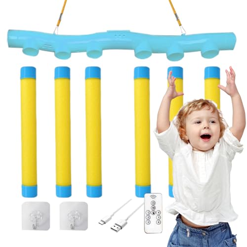 Generisch Reflex Challenge -Spiel, Sticks -Spiel, Fallende Sticks fangen, Interaktive Handspielzeug für Handaugenkoordination, Bildungsaktivität, 3 einstellbare Geschwindigkeiten von Generisch