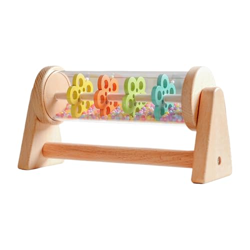 Generisch Regenstab Spielzeug Für Babys - Sinnes-Spielzeug Für Kleinkinder | Förder-Musikspielzeug Für Krippe Zuhause Kindergarten Für Babys Kleinkinder von Generisch