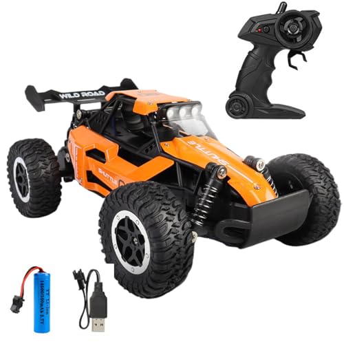Generisch Remote Control Road Car, High-Speed Rc Racing Vehicle, Shock Absorbing Hobby Vehicle, Exquisite Kids Race Toy, Ideal Easter Celebrations, Fun Outdoor Toy for Children, Present von Generisch