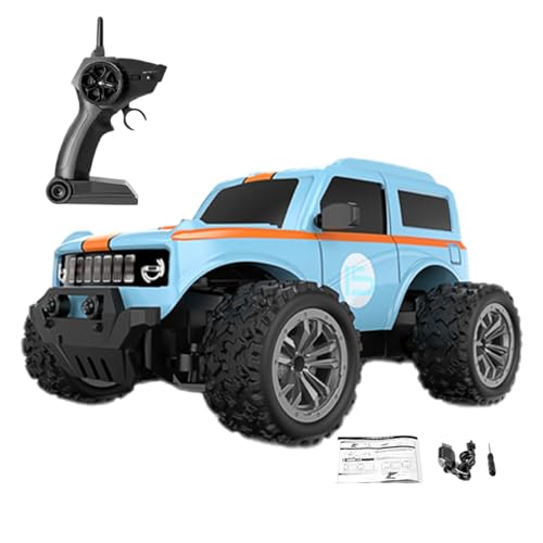 Generisch Remote Control Truck, 1:20 Race Toy Car with Lights, Long Distance 2.4GHz Remote Controlled Vehicle, Small Toy Car for Kids, Fun Race Vehicle for Play & Adventure von Generisch