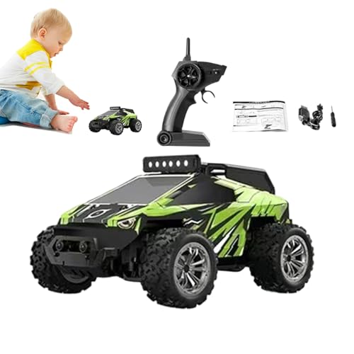 Generisch Remote Control Truck, 1:20 Race Toy Car with Lights, Long Distance 2.4GHz Remote Controlled Vehicle, Small Toy Car for Kids, Fun Race Vehicle for Play & Adventure von Generisch