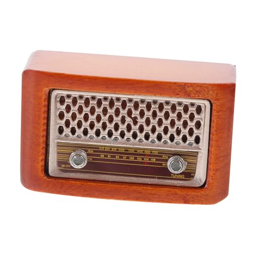 Generisch Retro -Radiospielzeug Mini-Radio Mini Hausradio Modelle Kleine Radiomodelle Mini-Zubehör Miniatur-Statuenfigur kleine Retro-Radiofiguren Mini-Spielzeugzubehör Holz Braun Generisch Retro -Radiospielzeug Mini-Radio Mini Hausradio Modelle Kleine Radiomodelle Mini-Zubehör Miniatur-Statuenfigur kleine Retro-Radiofiguren Mini-Spielzeugzubehör Holz Braun von Generisch