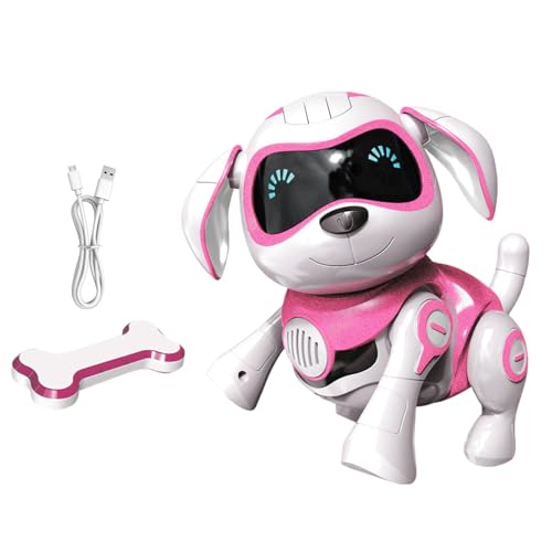 Generisch Robot Dog, USB Charging Electronic Puppy with Programmable Singing and Dancing Features, Interactive Realistic Robotic Pet with Picture Buttons, Ideal for Boys or Girls Playtime Fun von Generisch