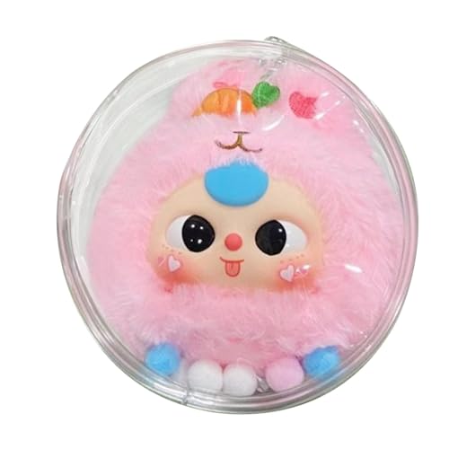 Generisch Round Doll Carrying Case, Dustproof Doll Pouch, Portable Figure Storage Bag for Showing Off Small Figures, About 14x14x5.5cm, Compact and Convenient Design Generisch Round Doll Carrying Case, Dustproof Doll Pouch, Portable Figure Storage Bag for Showing Off Small Figures, About 14x14x5.5cm, Compact and Convenient Design von Generisch