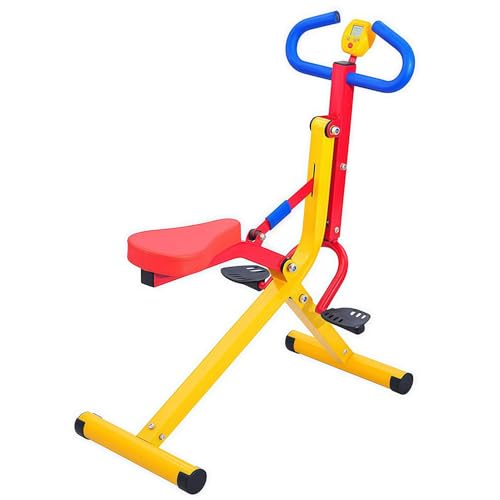 Generisch Rower-Ride-Übungstrainer, Trainingsgerät for Kinder, Kniebeugen-Assistenztrainer for Gesundheit und Fitness, wichtige Spielutensilien for das Ganzkörpertraining von Generisch