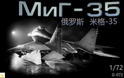 Generisch Russisches 1/72 MiG 35 Kampfflugzeug Mig-35 Flugzeugmodell 3D-Druck Harz Spielzeug G-072 von Generisch