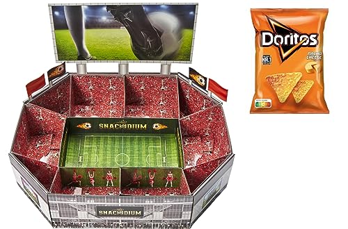Generisch SNACKADIUM Pro Fußball Snackstadion Fanartikel Bundesliga ür spannende Fußballabende/Snackstadion für echte Fußballfans (Mainz) von Generisch