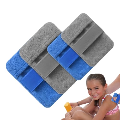 Generisch Sandentferner - 4 Stück Radiergummi Sand Mitt | Bequemes weiches hautfreundlicher tragbarer Wischreiniger | Pulverbeutelreiniger für Erwachsene, Kinder, Strandhautreinigung Generisch Sandentferner - 4 Stück Radiergummi Sand Mitt | Bequemes weiches hautfreundlicher tragbarer Wischreiniger | Pulverbeutelreiniger für Erwachsene, Kinder, Strandhautreinigung von Generisch