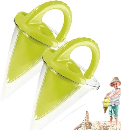 Generisch Sandtrichter Strandspielzeug, 2 Stück Sandburgenbaukasten, Sand Und Wassermischspielzeug, Tropfsandburgenbauer, Wassertischspielzeug Strandspielzeug Für Kinder Von 4-8 Jahren Generisch Sandtrichter Strandspielzeug, 2 Stück Sandburgenbaukasten, Sand Und Wassermischspielzeug, Tropfsandburgenbauer, Wassertischspielzeug Strandspielzeug Für Kinder Von 4-8 Jahren von Generisch