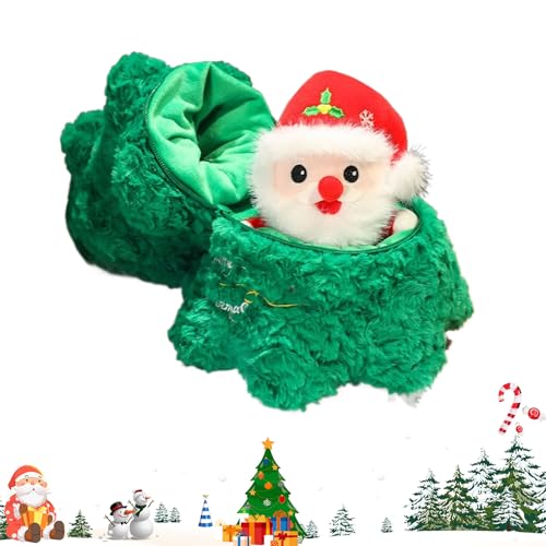 Generisch Santa Claus Plüschpuppe - 15,75 Zoll süßes Weihnachtsspielzeug für saisonales, weiche kuschelige Puppen mit charmant von Generisch