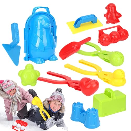 Generisch Schneeball-Maker-Werkzeug | 12 Lustige Schneeformen Für Kinder Im Freien,Große Schneeform, Verdickte Schneeballform Für -Kinder, Outdoor, Winter Generisch Schneeball-Maker-Werkzeug | 12 Lustige Schneeformen Für Kinder Im Freien,Große Schneeform, Verdickte Schneeballform Für -Kinder, Outdoor, Winter von Generisch