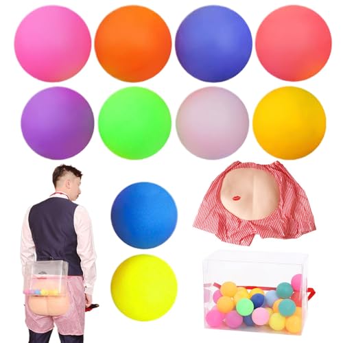 Generisch Schüttelscheibe Bälle Spielset, Schüttelgen -Spielsachen | Family Party schütteln Pingpong -Spiel - Outdoor Eltern-Kinder Yard Pingpong Aktivität für Kinder, Erwachsene, Frauen, Männer von Generisch