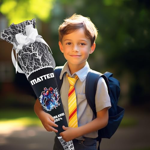 Generisch Schultüte 70 cm passend zum Schulranzen Ergo Cubo Super ReflektBär für Jungen zum Schulanfang Generisch Schultüte 70 cm passend zum Schulranzen Ergo Cubo Super ReflektBär für Jungen zum Schulanfang von Generisch