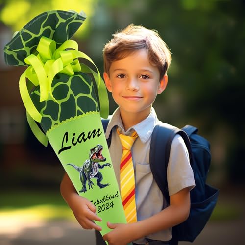 Generisch Schultüte 70 cm passend zum Schulranzen Step Cloud Dino Tres für Jungen zum Schulanfang Generisch Schultüte 70 cm passend zum Schulranzen Step Cloud Dino Tres für Jungen zum Schulanfang von Generisch