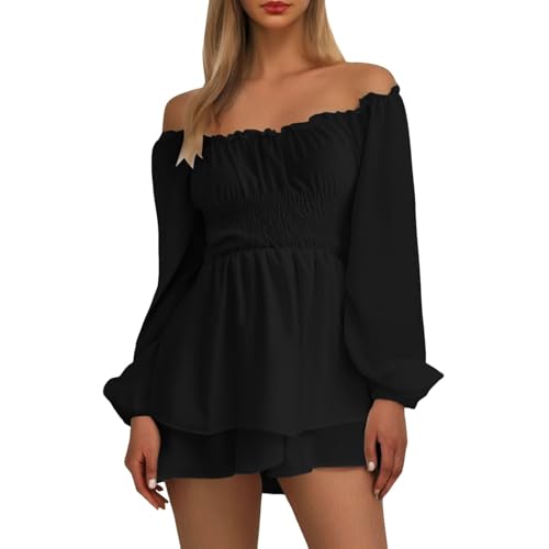 Generisch Schwarz Piratenkostüm Damen Midi Sommerkleider Romper Piraten Kleid Rüschenkleid mit Langen Puffärmeln Faschingskostüme Damen Prinzessinnenkleid S M L XL XXL 3XL Generisch Schwarz Piratenkostüm Damen Midi Sommerkleider Romper Piraten Kleid Rüschenkleid mit Langen Puffärmeln Faschingskostüme Damen Prinzessinnenkleid S M L XL XXL 3XL von Generisch