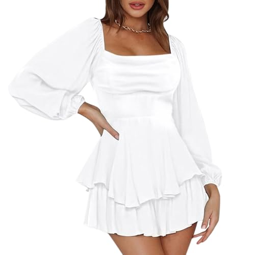 Generisch Schwarz Piratenkostüm Damen Midi Sommerkleider Romper Piraten Kleid Rüschenkleid mit Langen Puffärmeln Faschingskostüme Damen Prinzessinnenkleid S M L XL XXL 3XL Generisch Schwarz Piratenkostüm Damen Midi Sommerkleider Romper Piraten Kleid Rüschenkleid mit Langen Puffärmeln Faschingskostüme Damen Prinzessinnenkleid S M L XL XXL 3XL von Generisch