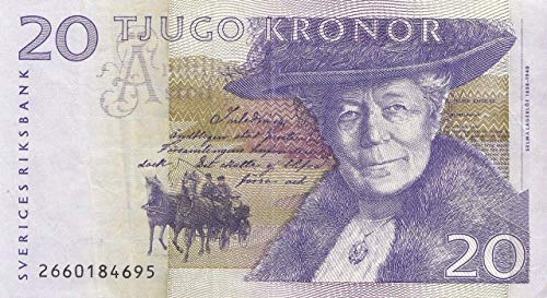 Generisch Schweden Pick-Nr: 63a gebraucht (III) 1998 20 Kronor (Banknoten für Sammler) von Generisch
